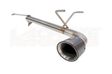 Lachute Performance Muffler delete - Subaru XV Crosstrek 2013-17/2012-2016 Subaru Impreza Hatch - Carbon Fiber tip