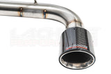 Lachute Performance muffler delete - 2018-2025 Subaru Crosstrek/ Crosstrek Wilderness 2024+ - Carbon fiber tip