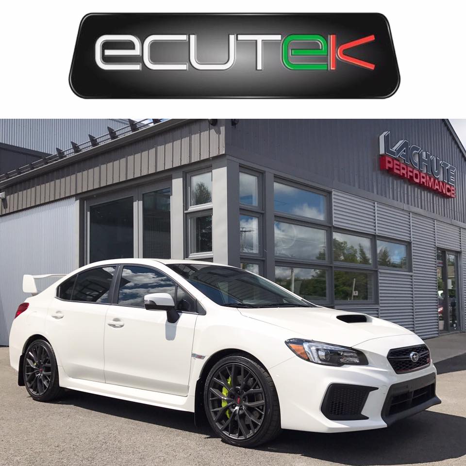 Tuning avec Ecutek pour Subaru STI 2018 maintenant disponible !