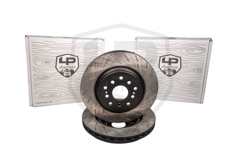 LP Aventure 4 piston brake conversion replacement rotor set