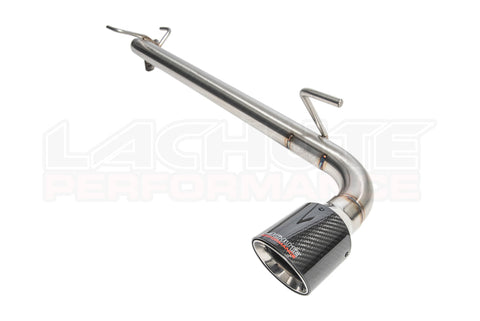 Lachute Performance muffler delete with Carbon Fiber Tip - Subaru Impreza 2024+