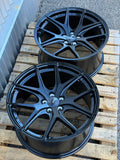 Paire de roues - FAST WHEEL - FC04 18X9 5X100 ET40 BLACK METAL - DEMO