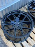 Paire de roues - FAST WHEEL - FC04 18X9 5X100 ET40 BLACK METAL - DEMO