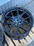 Paire de roues - FAST WHEEL - FC04 18X9 5X100 ET40 BLACK METAL - DEMO