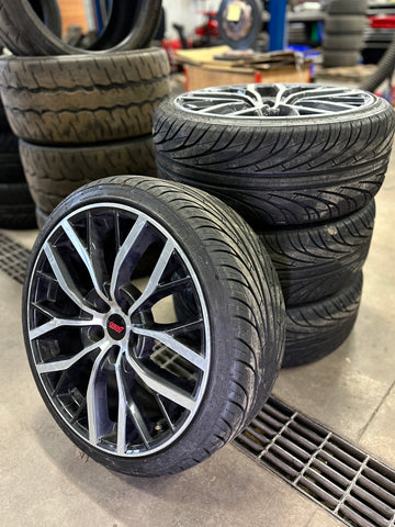 4 Jantes OEM STI 19" & pneus Nankang (USAGÉ)