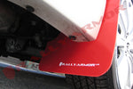 08-11 2.5i & 08-10 WRX Red Mud flap White logo